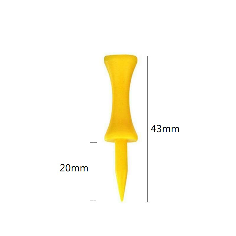 96X Plastic Step Down Golf Tees Mixed Size High Control Castle 70,68,60,51,43,31