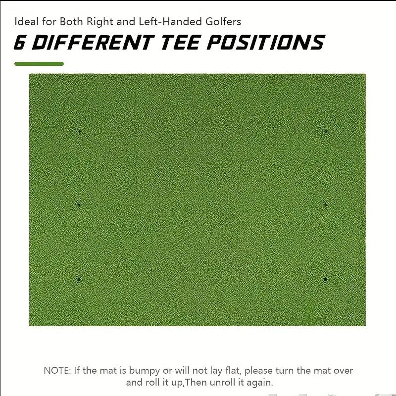 1.5x1M Standard Real Feel Golf Practice Mat Putting Mat Synthetic Turf 6 holes