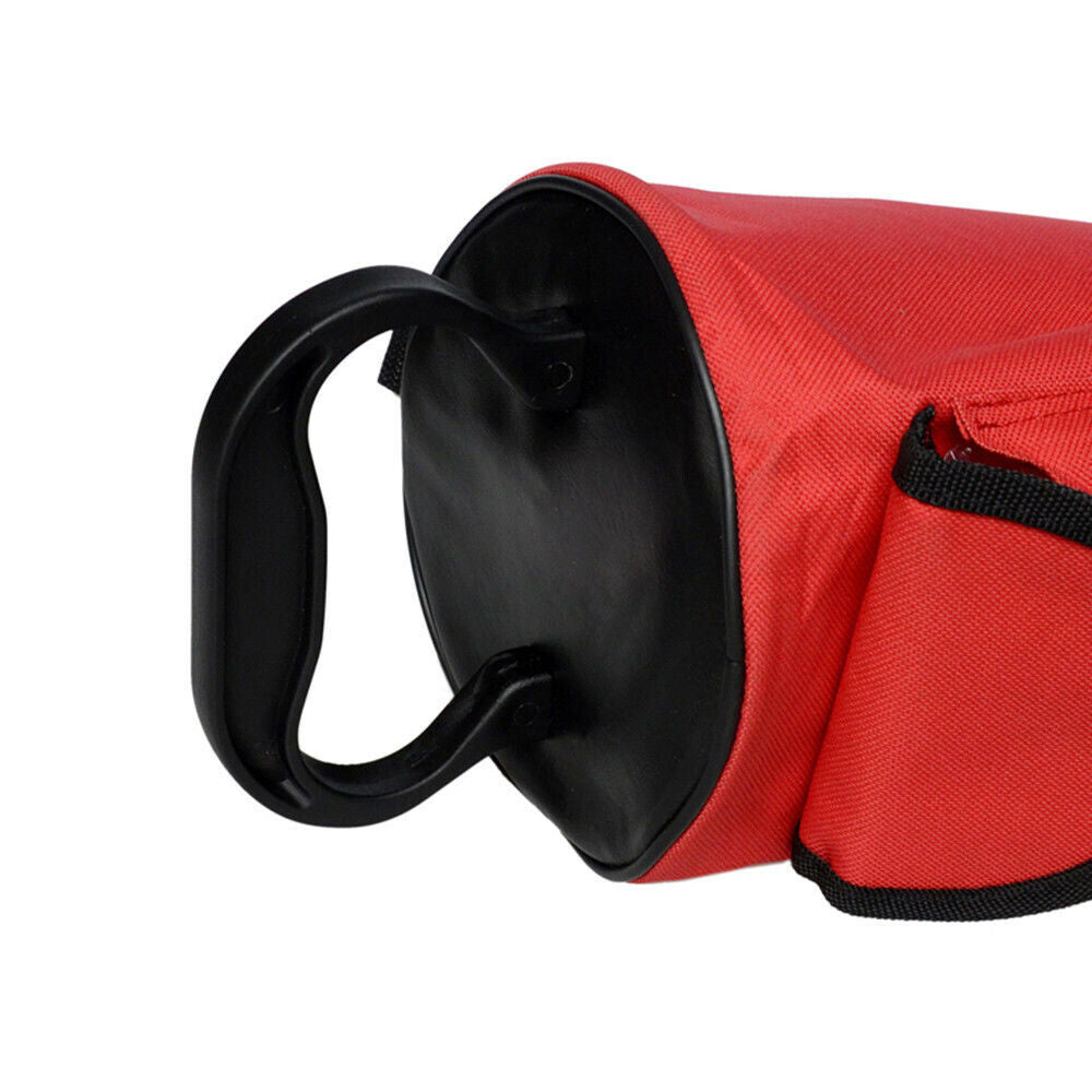 Golf Ball Shag Bag 60-70 Balls Practice Pick Up Holder Receiver Tube Collector