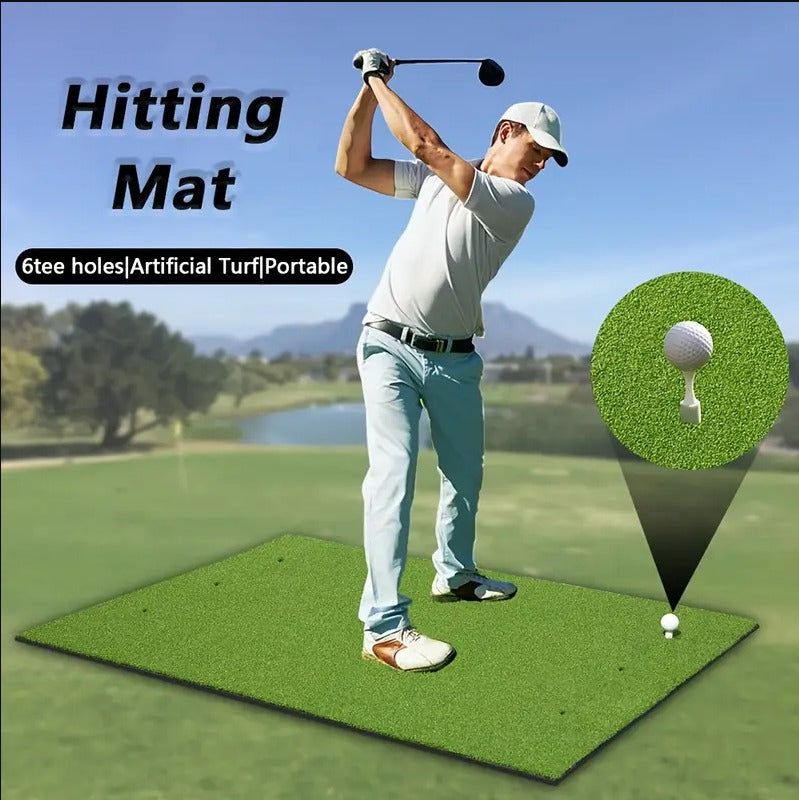 1.5x1M Standard Real Feel Golf Practice Mat Putting Mat Synthetic Turf 6 holes