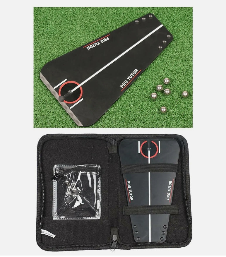Golf Putting Training Aid Swing Trainer Straight Practice Putting Tutor Tool