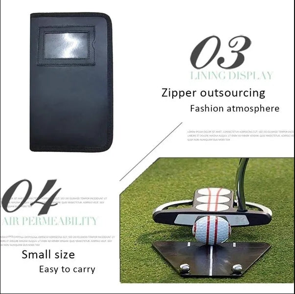 Golf Putting Training Aid Swing Trainer Straight Practice Putting Tutor Tool