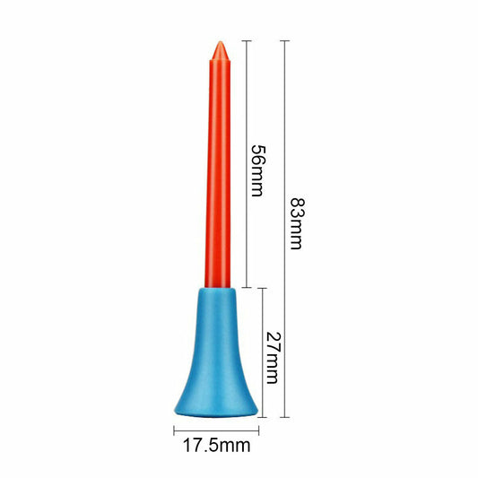 100-2000pcs PLASTIC & RUBBER CUSHION TOP GOLF TEES 83MM wholesale Bulk sale